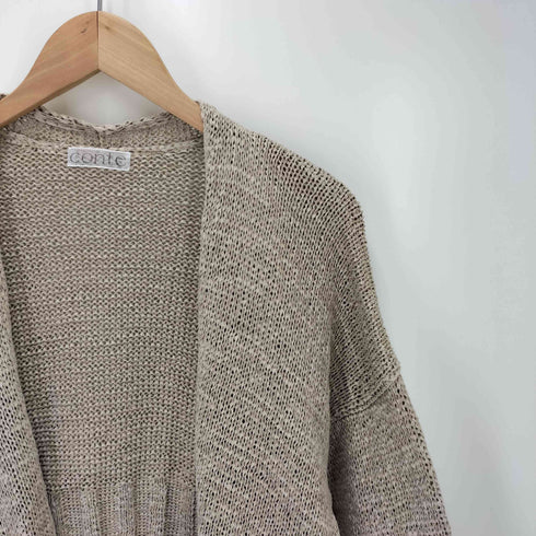 conte 25SS テープヤーン カーディガン レディース FREE