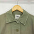 ザラ ZARA ミリタリーシャツジャケット レディース import:S