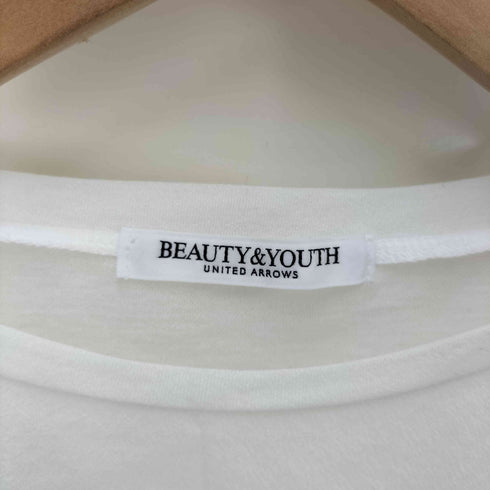 ビューティーアンドユースユナイテッドアローズ BEAUTY & YOUTH UNITED ARROWS 25SS コットンナイロン天竺 シアー クルーネック Tシャツ レディース FREE