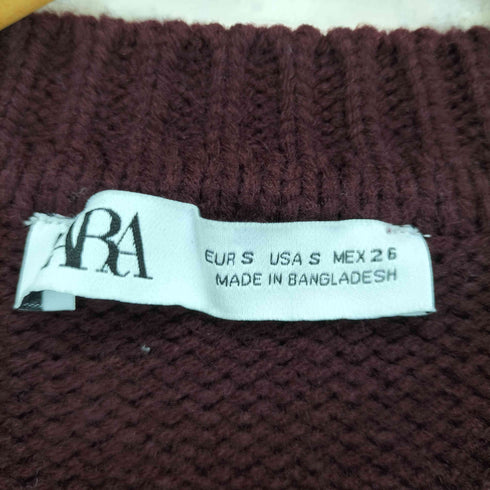 ザラ ZARA PLAIN KNIT SWEATER レディース import:S