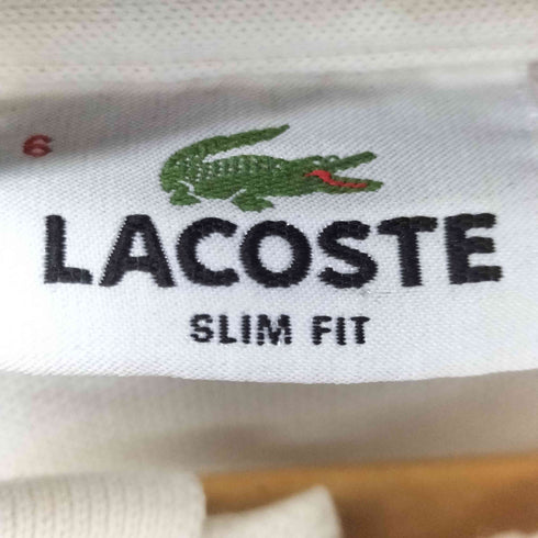 ラコステ LACOSTE L/S フロントロゴ刺繍ポロシャツ メンズ 6