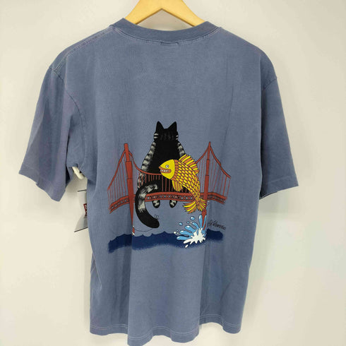 クレイジーシャツ CRAZY SHIRTS 90S USA製 両面プリント Tシャツ 袖シングルステッチ メンズ import:M