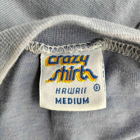 クレイジーシャツ CRAZY SHIRTS 90S USA製 両面プリント Tシャツ 袖シングルステッチ メンズ import:M