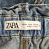 ザラ ZARA BAGGY PAPERBAG ハイライズデニムパンツ レディース 40
