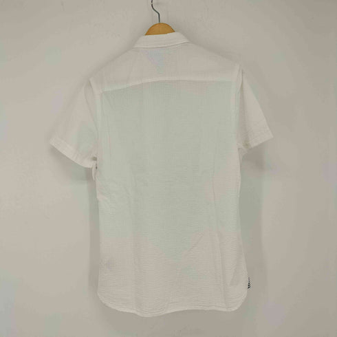 トミーヒルフィガー TOMMY HILFIGER シアサッカー半袖シャツ SLIM FIT メンズ JPN:M