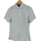 トミーヒルフィガー TOMMY HILFIGER シアサッカー半袖ストライプシャツ SLIM FIT メンズ JPN:M