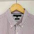 トミーヒルフィガー TOMMY HILFIGER シアサッカー半袖ストライプシャツ SLIM FIT メンズ JPN:M