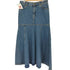 ザラ ZARA ZW THE MIDI SKIRT デニムマーメイドスカート レディース M