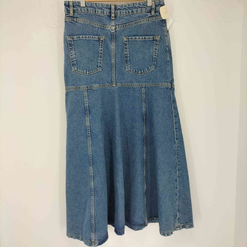 ザラ ZARA ZW THE MIDI SKIRT デニムマーメイドスカート レディース M