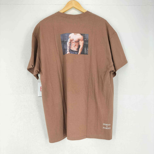 ワールドワイドフェイマス WORLD WIDE FAMOUS 両面プリントクルーネックTシャツ メンズ JPN:XL