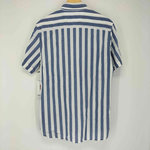 トミーヒルフィガー TOMMY HILFIGER 半袖ストライプシャツ SLIM FIT メンズ JPN:M