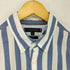 トミーヒルフィガー TOMMY HILFIGER 半袖ストライプシャツ SLIM FIT メンズ JPN:M