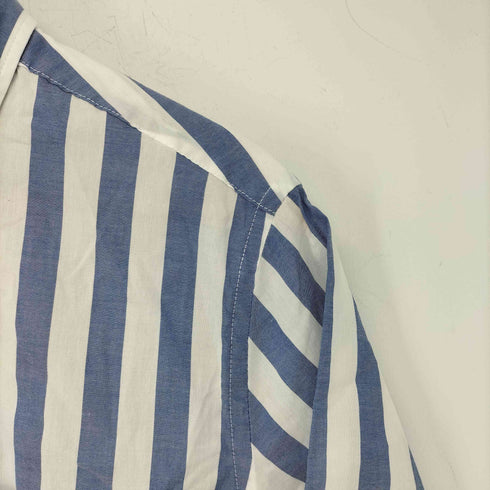 トミーヒルフィガー TOMMY HILFIGER 半袖ストライプシャツ SLIM FIT メンズ JPN:M
