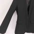 ザラ ZARA ブレザー ノーカラージャケット レディース import:M