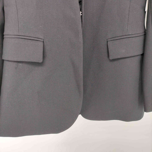 ザラ ZARA ブレザー ノーカラージャケット レディース import:M