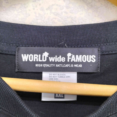 ワールドワイドフェイマス WORLD WIDE FAMOUS アームプリント L/S カットソー メンズ JPN:XXL