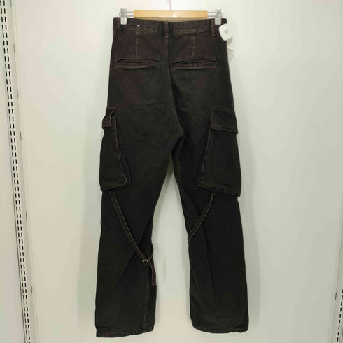 ザラ ZARA 24SS カーゴデニムパンツ メンズ FR:36-38