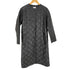 ザラ ZARA エコレザー キルティング ロングコート レディース import:XS