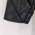 ザラ ZARA エコレザー キルティング ロングコート レディース import:XS