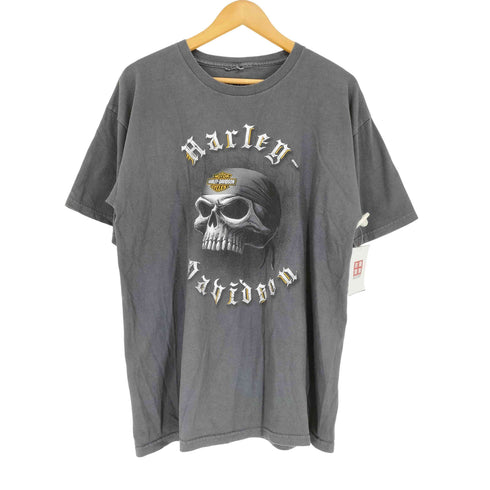 両面企業ロゴプリントクルーネックTシャツ メンズ