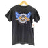 両面企業ロゴプリントクルーネックTシャツ メンズ