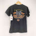 両面企業ロゴプリントクルーネックTシャツ メンズ