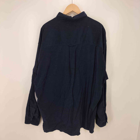 チャップスラルフローレン CHAPS RALPH LAUREN コーデュロイ フラップポケット L/S ワーク シャツ メンズ import:XXL