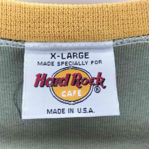 ハードロックカフェ Hard Rock Cafe USA製 CHICAGO ロゴプリントスウェット メンズ JPN:XL