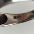 925刻印 ハートモチーフ リング #15 メンズ 15号