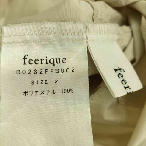 モガ MOGA FEERIQUE メモリータフタブラウス レディース US:0-2