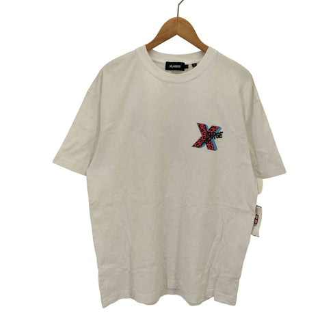 エクストララージ XLARGE 22AW ANIMAL LOGO S/S TEE レオパード ロゴ S/S クルーネック Tシャツ メンズ JPN:L