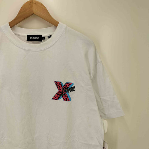 エクストララージ XLARGE 22AW ANIMAL LOGO S/S TEE レオパード ロゴ S/S クルーネック Tシャツ メンズ JPN:L