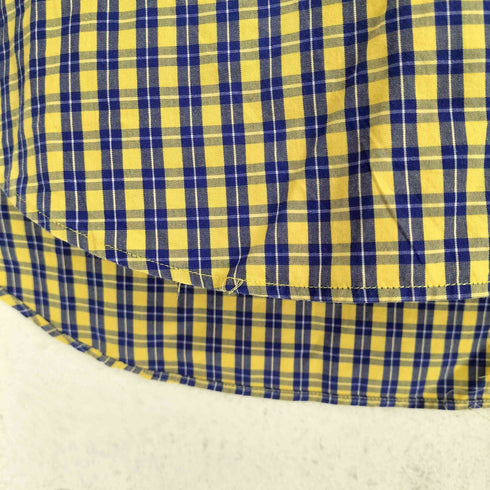 ポロバイラルフローレン Polo by RALPH LAUREN ポニー刺繍チェック柄BDシャツ メンズ JPN:XL