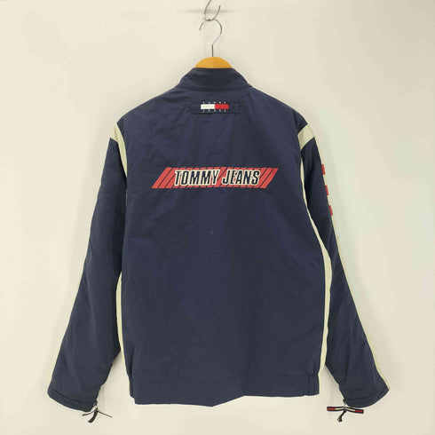 トミージーンズ tommy jeans ジップアップナイロンジャケット メンズ JPN:L