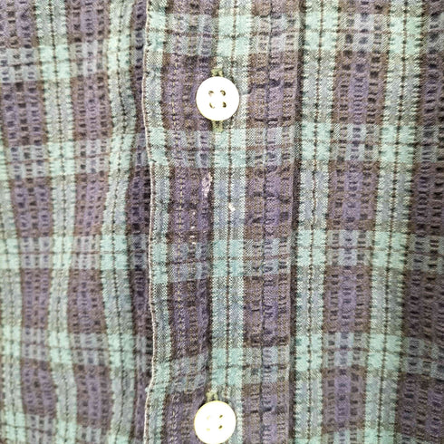 ポロバイラルフローレン Polo by RALPH LAUREN 90s シアサッカー ポニー刺繍BDシャツ メンズ JPN:L