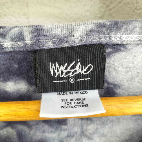 モッシモ MOSSIMO L/S 総柄Vネックカットソー メンズ import:M