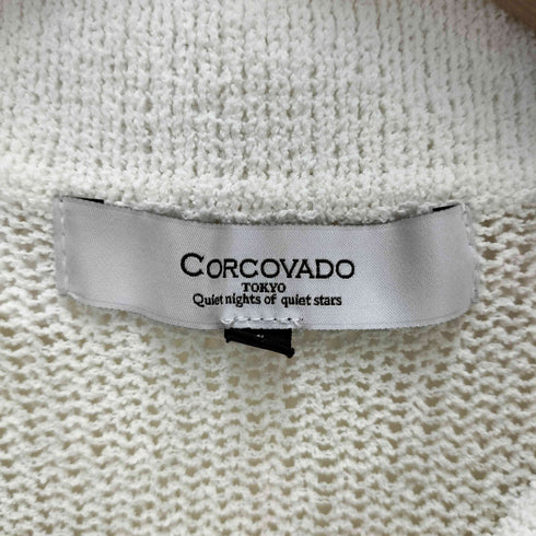 CORCOVADO 22SS 襟付きベストカーディガン レディース JPN:S