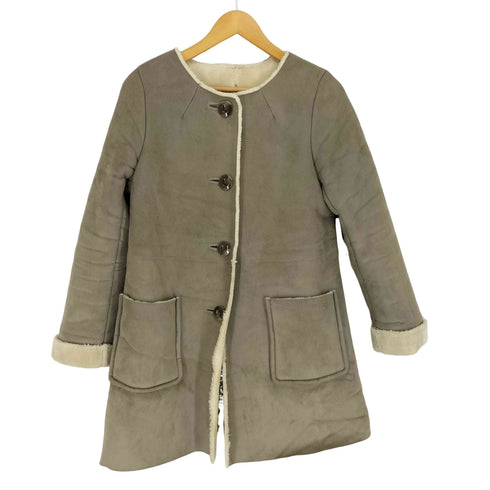 レイビームス Ray BEAMS フェイクムートンノーカラーコート レディース JPN:1