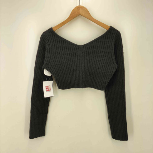 スナイデル snidel 24AW クロップドニット&レーストリムキャミワンピース レディース ONE SIZE
