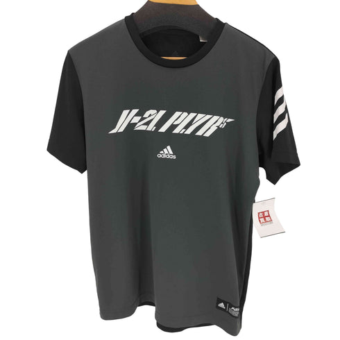 アディダス adidas ロゴプリントS/SメッシュTシャツ メンズ JPN:M