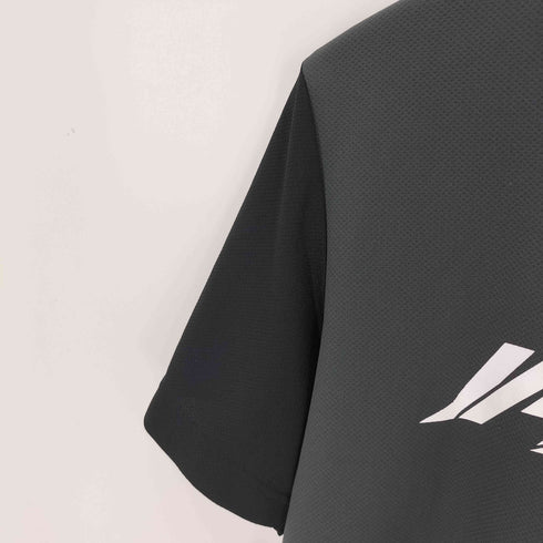 アディダス adidas ロゴプリントS/SメッシュTシャツ メンズ JPN:M