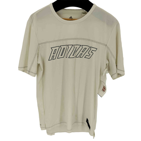 アディダス adidas AEROREADY ロゴプリントS/SメッシュTシャツ メンズ JPN:L