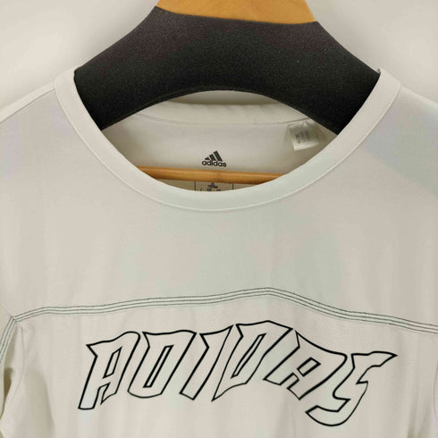 アディダス adidas AEROREADY ロゴプリントS/SメッシュTシャツ メンズ JPN:L