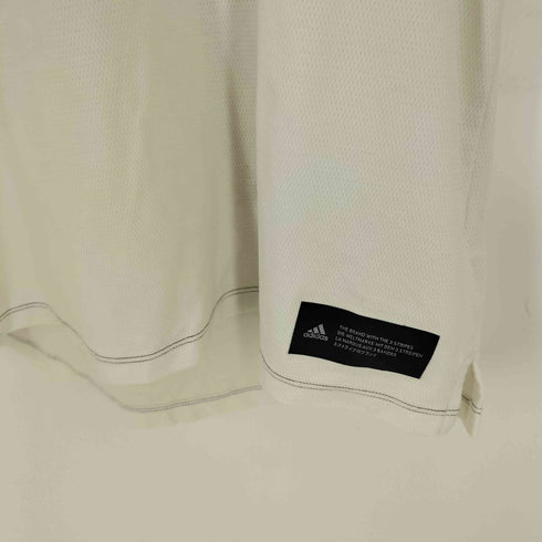 アディダス adidas AEROREADY ロゴプリントS/SメッシュTシャツ メンズ JPN:L