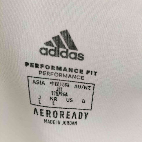 アディダス adidas AEROREADY ロゴプリントS/SメッシュTシャツ メンズ JPN:L