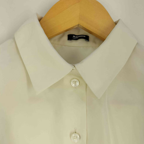 ジルサンダーネイビー JIL SANDER NAVY イタリア製 ワイドシルエット ボクシーシャツ レディース 36