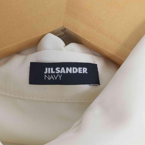ジルサンダーネイビー JIL SANDER NAVY イタリア製 ワイドシルエット ボクシーシャツ レディース 36