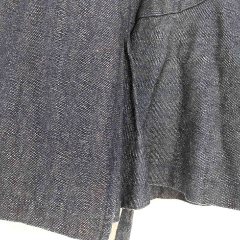 コムデギャルソン COMME des GARCONS インディゴ デニム ラップスカート 巻きスカート レディース