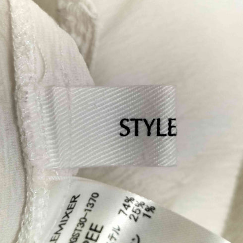 スタイルミキサー STYLEMIXER ワッシャ-タックスリーブシャツ レディース FREE