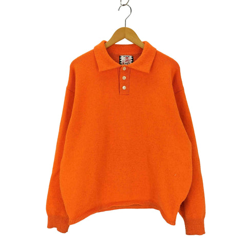 サノバチーズ SON OF THE CHEESE NEON POLO KNIT メンズ JPN:XL